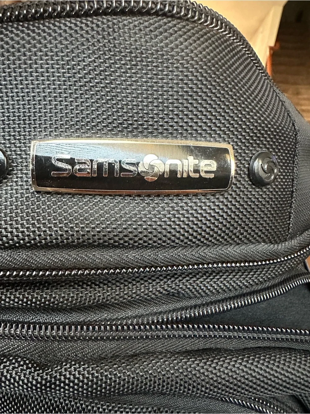 Samsonite Black and Red Travel Backpack